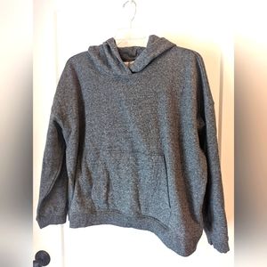 Calvin Klein women's XXL sweatshirt gray hoodie pockets minimalist winter